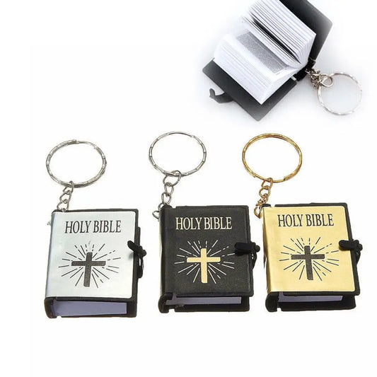 Mini HOLY BIBLE Keychains